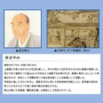 【受注生産】 のれん 渡辺崋山  海錯図  幅85ｘ丈120cm