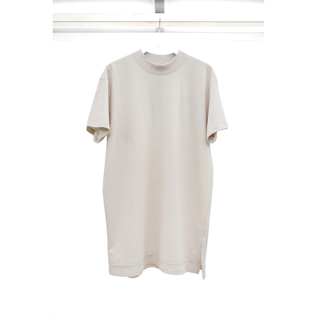 [The Viridi-anne] (ザヴィリディアン) VI-3745-01 COTTON JERSEY S/S T-SHIRT (L.GRAY)