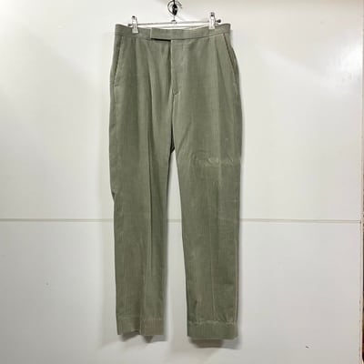 AURALEE オーラリー 19AW WASHED CORDUROY TAPERED