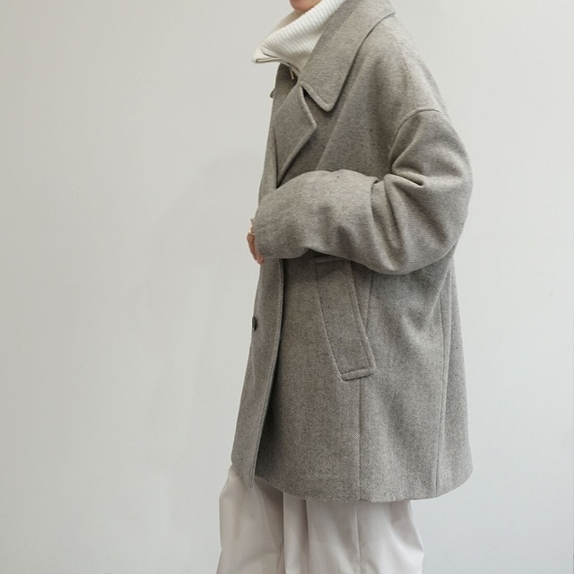 ヘリンボーンPコート TC530062