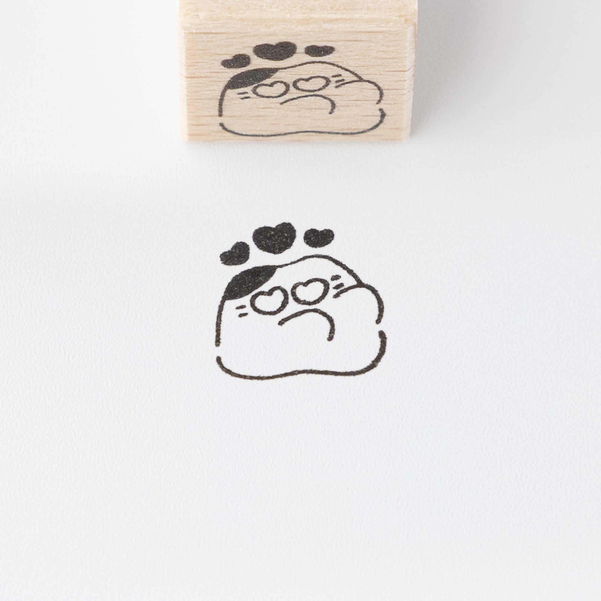 【きもちのはんこ】ラブなきもち_みけ | はんこ