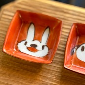 村田菜穂美『 豆角皿　みんなお友達』［2104130000966］