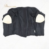 フラメンコ 衣装 naja ナジャ トップス ブラウス ブラック系 黒 無地 フリル レース ダンス パーティ 発表会 レディース 舞台 かわいい 日本製 上品