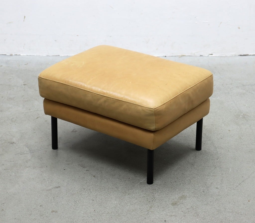 Boconcept ボーコンセプト 本革 Mezzo メッツォ オットマン スツール