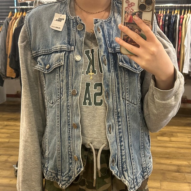 【Harley-Davidson/ハーレーダビッドソン】デニム ベスト