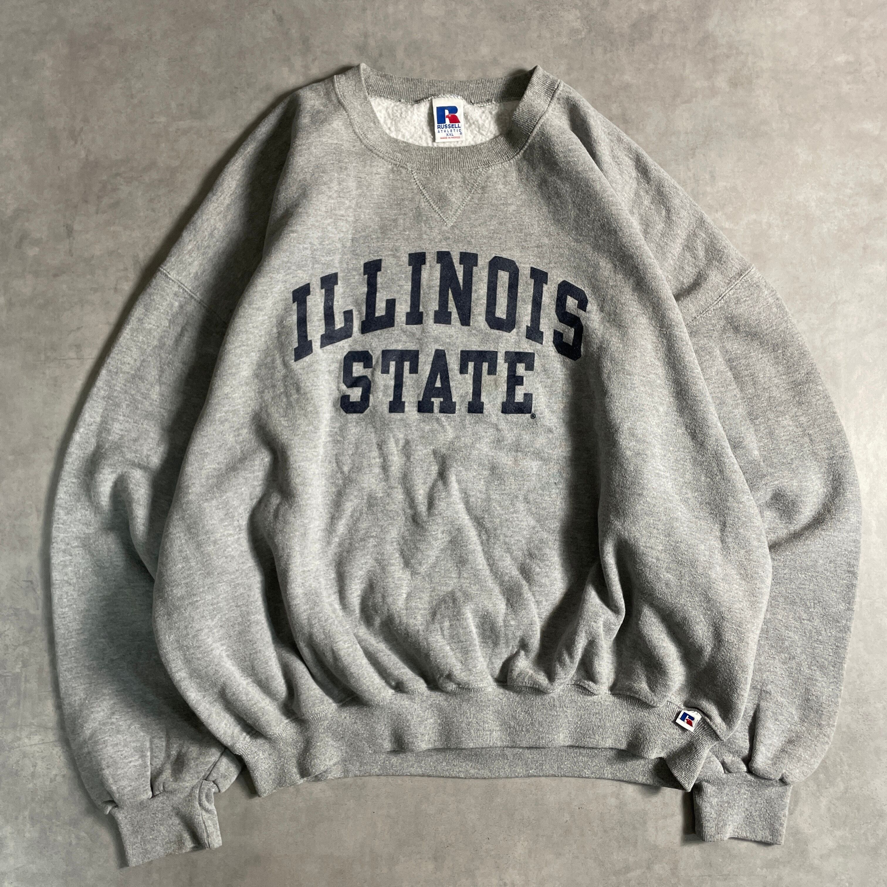 90s-00s RUSSEL ATHLETIC イリノイ州 スウェット 前V