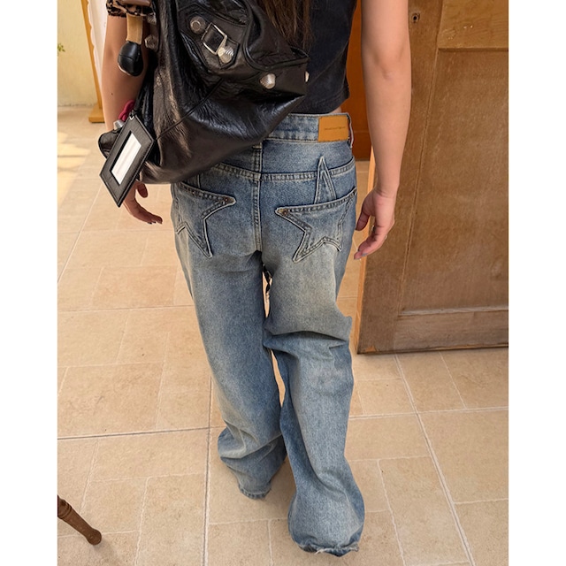 star pocket denim　スターポケットデニム　J2064