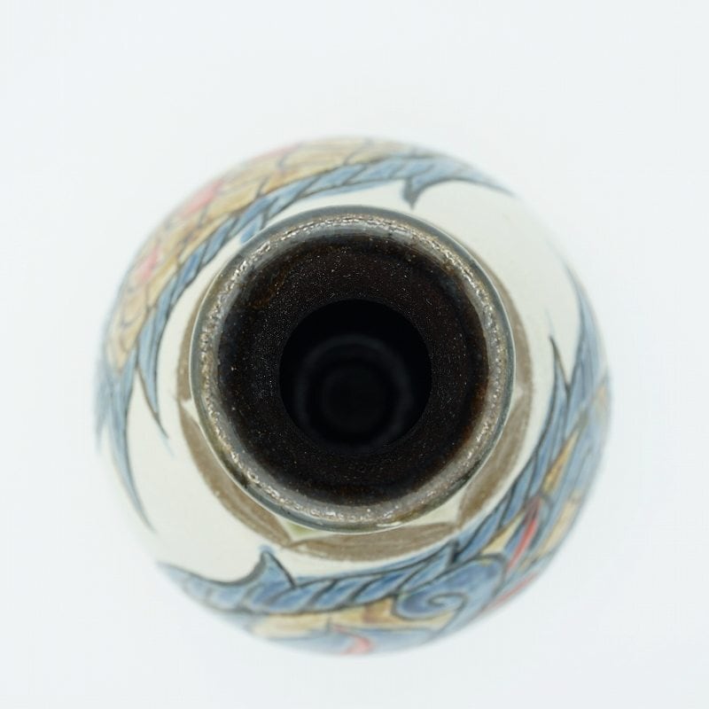 魚紋のミニ花瓶【金城陶器秀陶房】 | 沖縄の工芸品うぃーりきさん