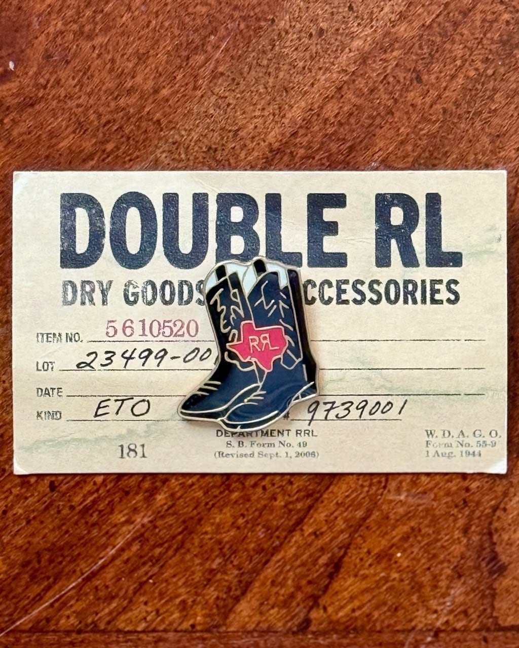 希少 RRL polo western ウエスタンブーツ RRL & CO ブラウンウエスタンブーツ