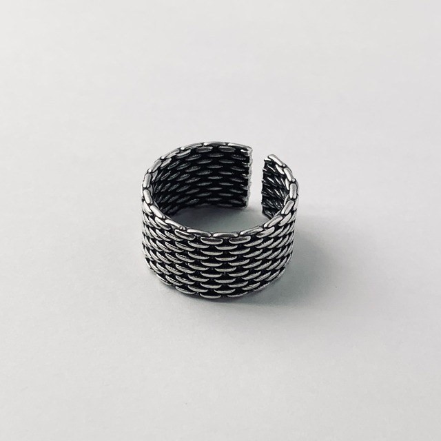 Chain mail ring #217