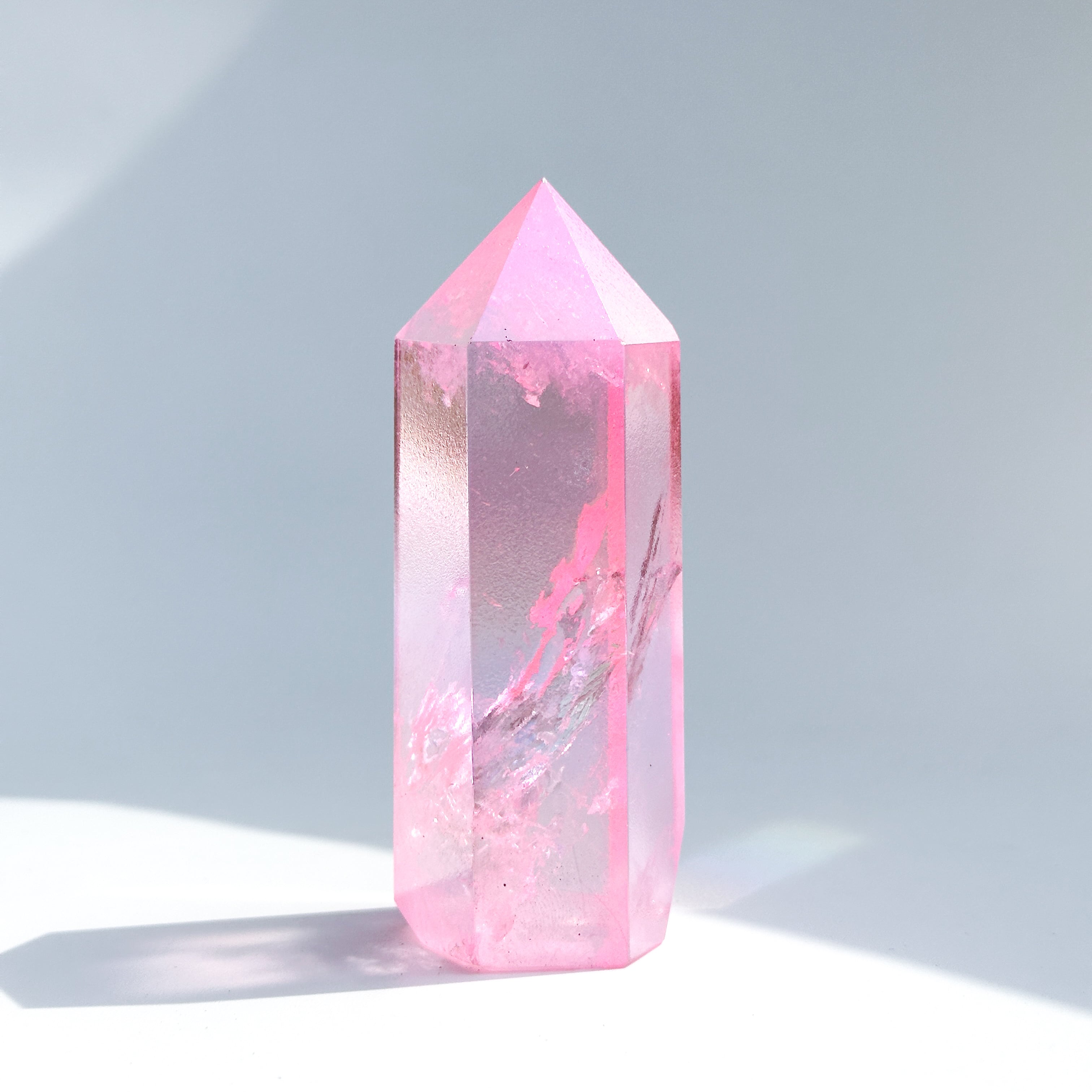 ピンクオーラクォーツ タワー52◇ Pink Aura Quartz ◇天然石・鉱物