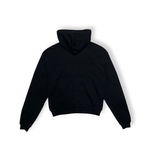 LAST NEST / stick embroidery zip-up hoodie