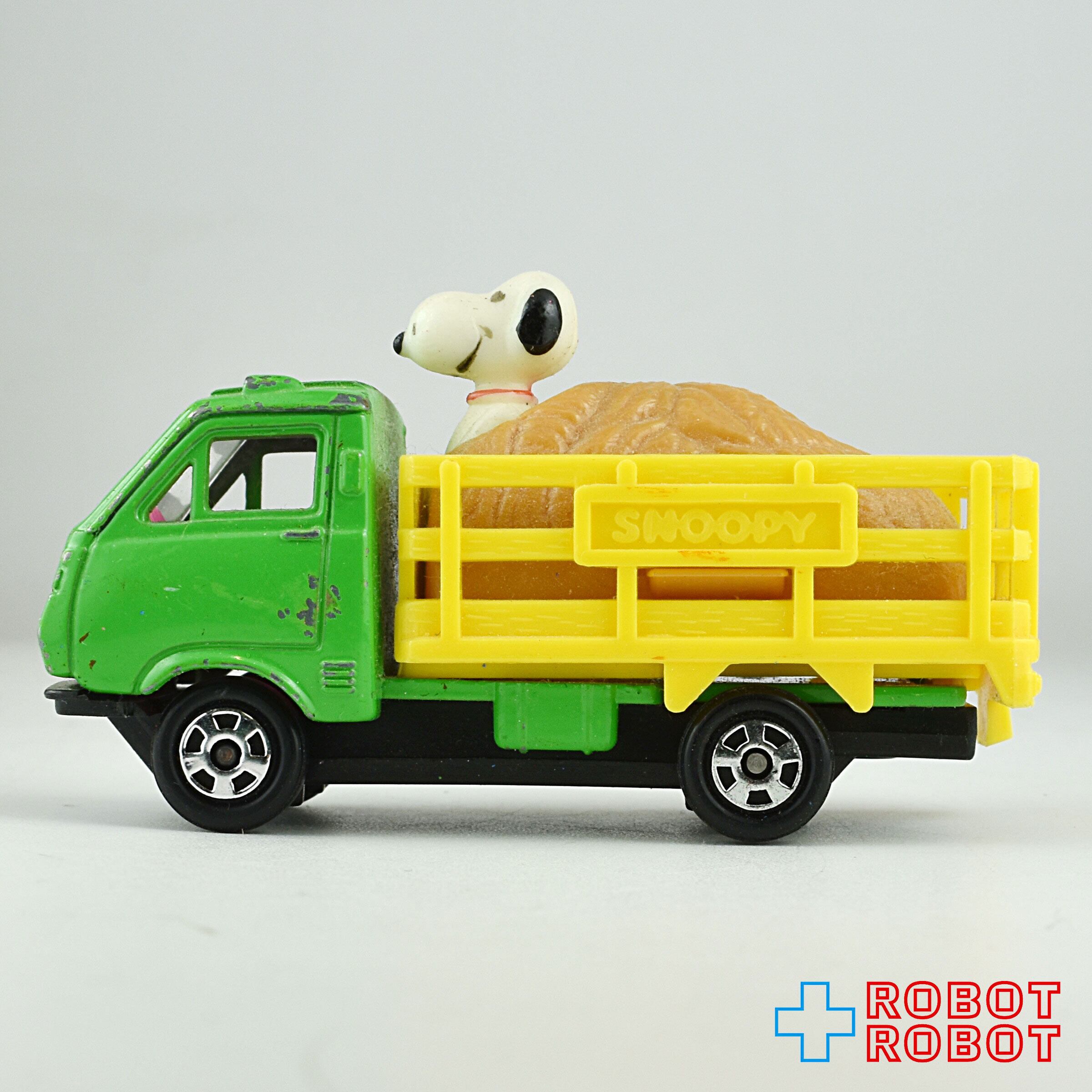 ANIVA 日本製 ミニカー スヌーピー ファームトラック ファミリーカー等 スヌーピー・イン・ファームトラック ダイキャスト ミニカー メイド