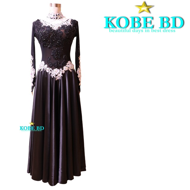 【社交ダンスドレスショップKOBE BDオリジナル】パソドブレ専用ドレス【商品番号AIー 241219 Black 】パソドブレ　セグエ　メドレー