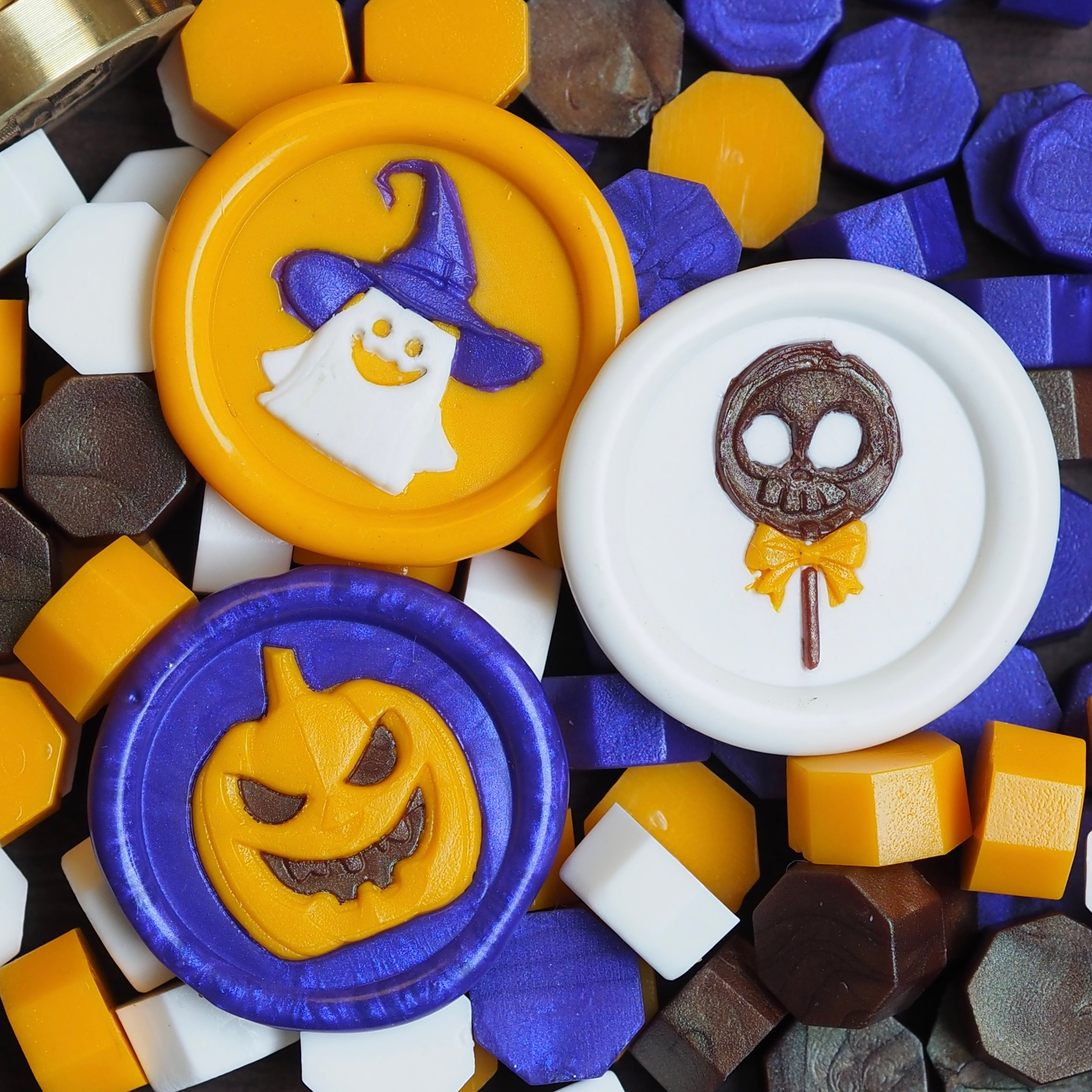 0135 - ハロウィンミックス・シーリングワックス 35g