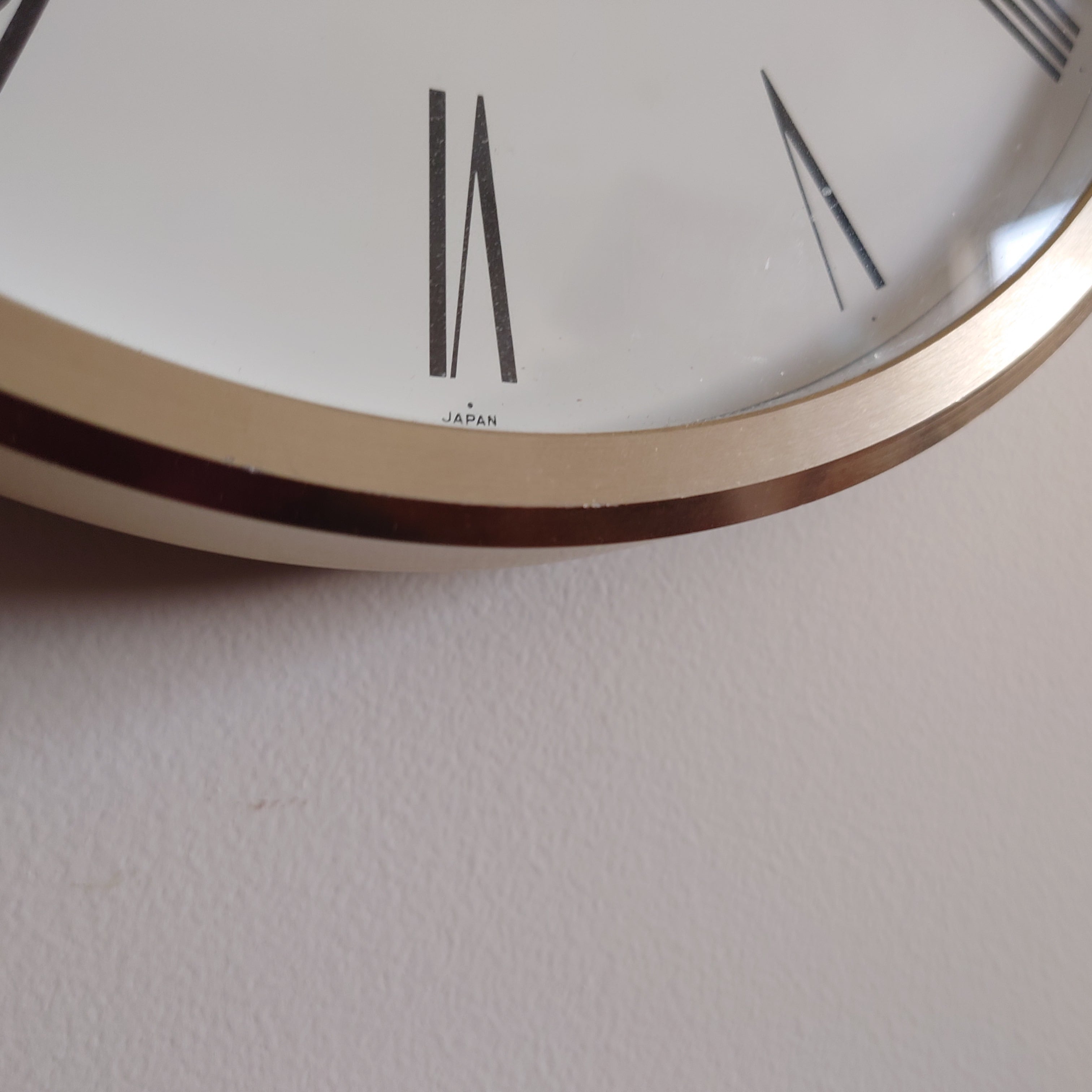 70's SEIKO/セイコー ローマンクロック 掛時計 ヴィンテージ B 渡辺力