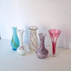 朝顔のような切子の花瓶