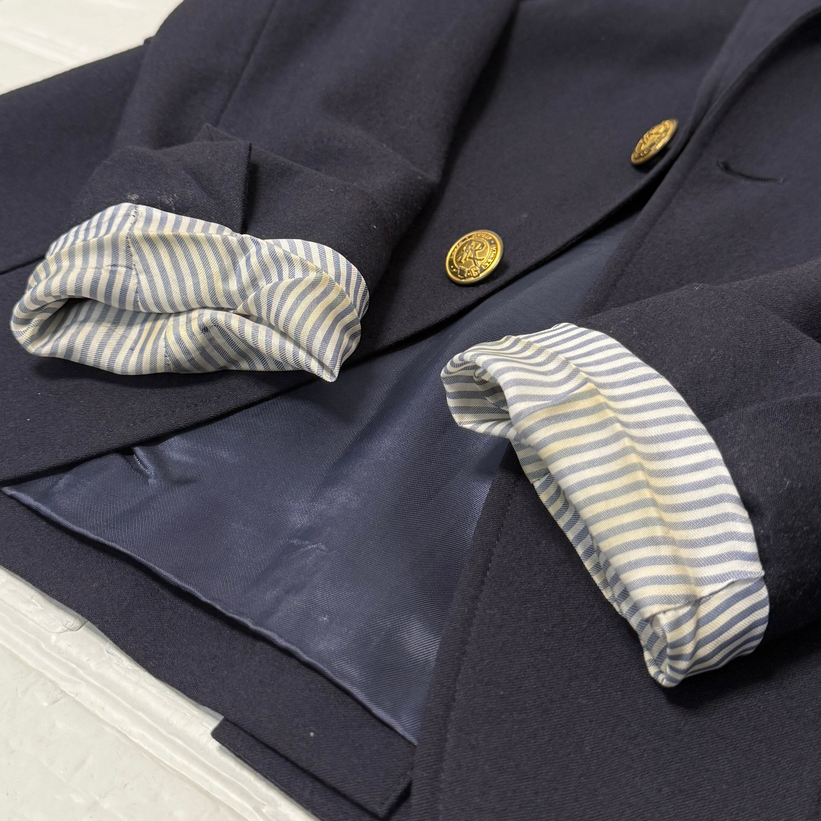RUGBY RALPH LAUREN 金釦 ブレザー (ネイビー、サイズ34S、XSサイズ