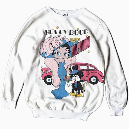 Vintage 80's【BETTY BOOP BY JOGTOGS】"Betty Boop" Sweat
