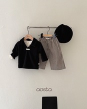 【取寄】Aosta  モルモルカラーTシャツ｜秋服｜韓国子供服｜26/AT