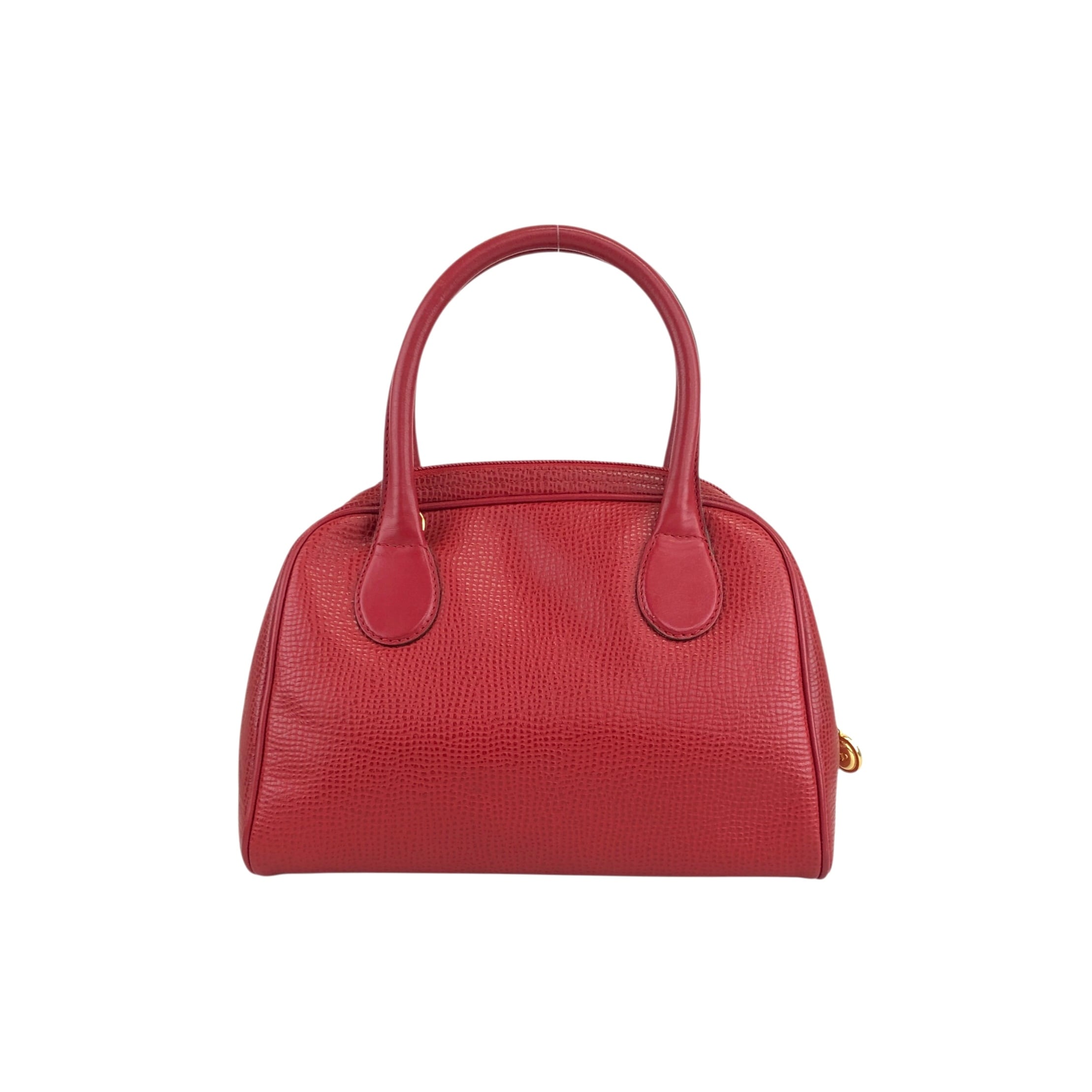 Christian Dior クリスチャン ディオール ハンドバッグ 2way レッド