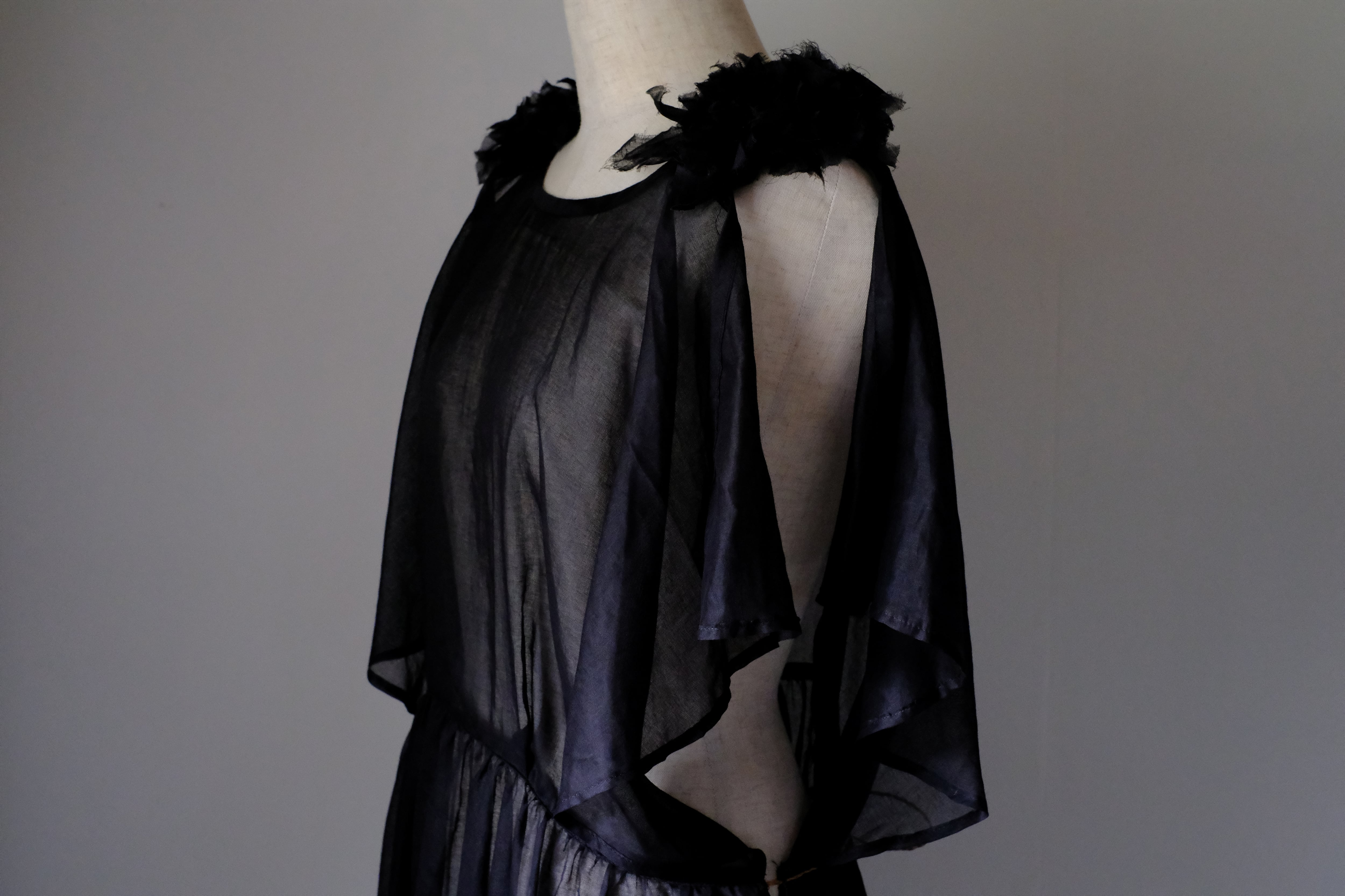 シアーワンピース cl-132(ブラック)