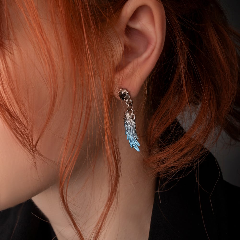 ピアス売り上げランキング2位】青彩ウイングピアス 片耳用 AKE0124