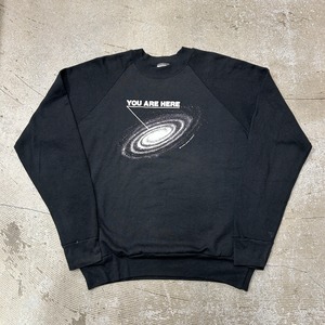 1980s "YOU ARE HERE" SWEAT SHIRT