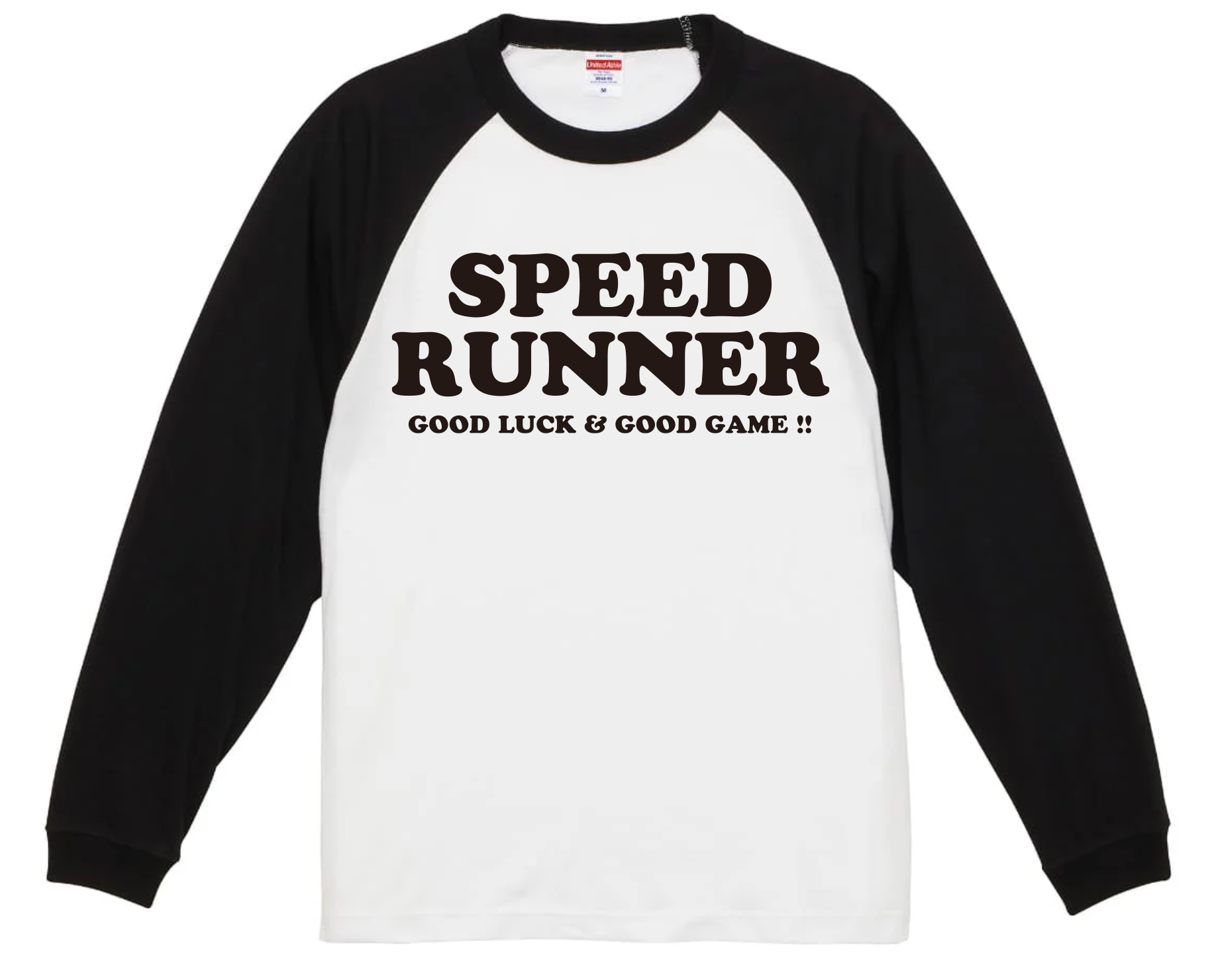 電脳走者ラグラン長袖Tシャツ | 無敵時間OFFICIAL SHOP