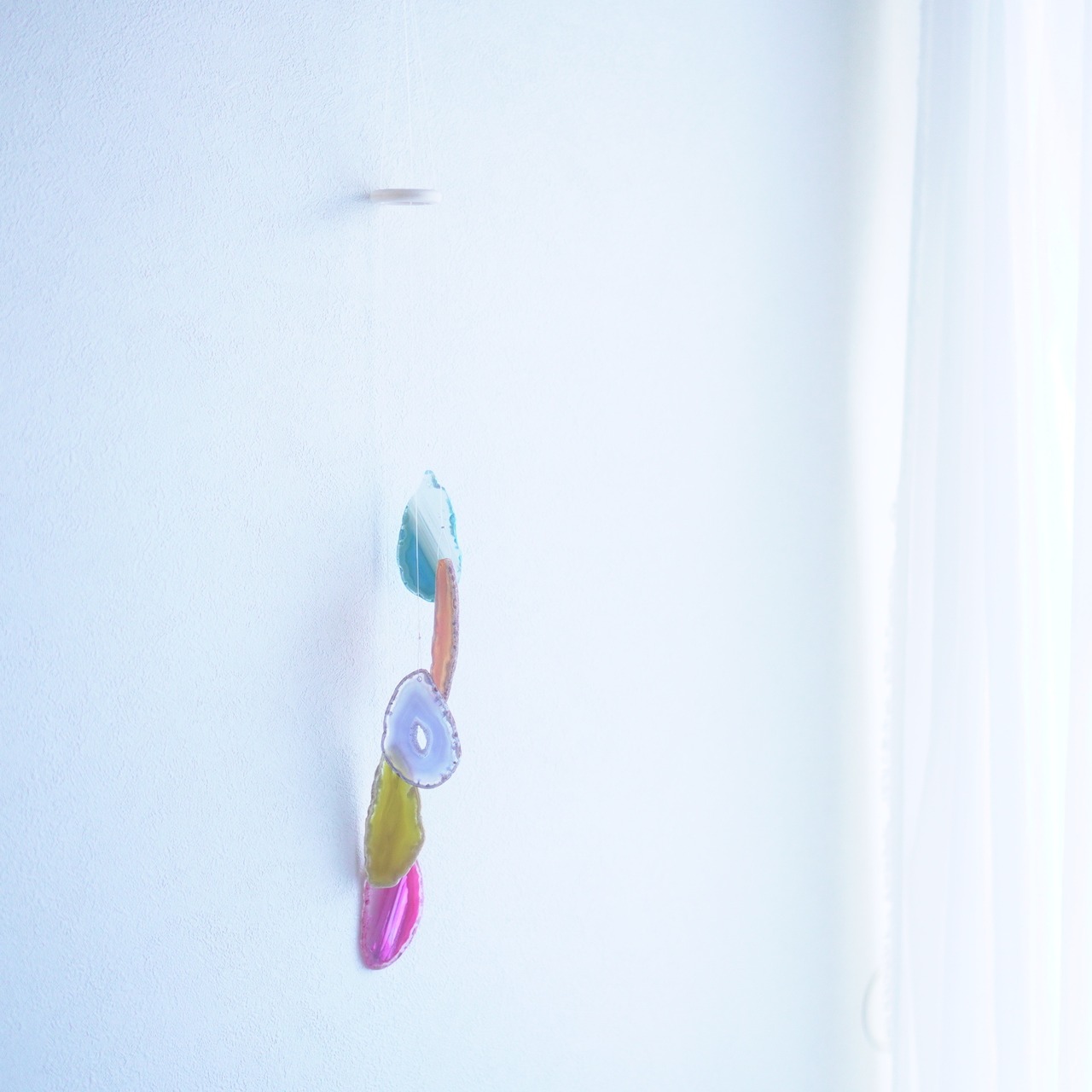 Sunset Sky 02 - アゲートヒーリングチャイム / Agate Sun Catcher Wind Chime 332