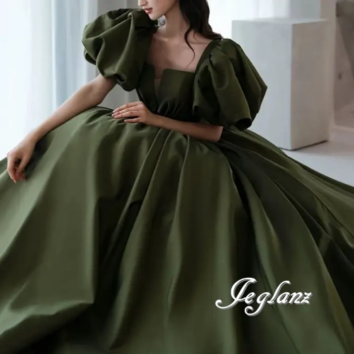 パーティ イブニングドレス カラードレス バックオープン 2パターン(MB195)π☆