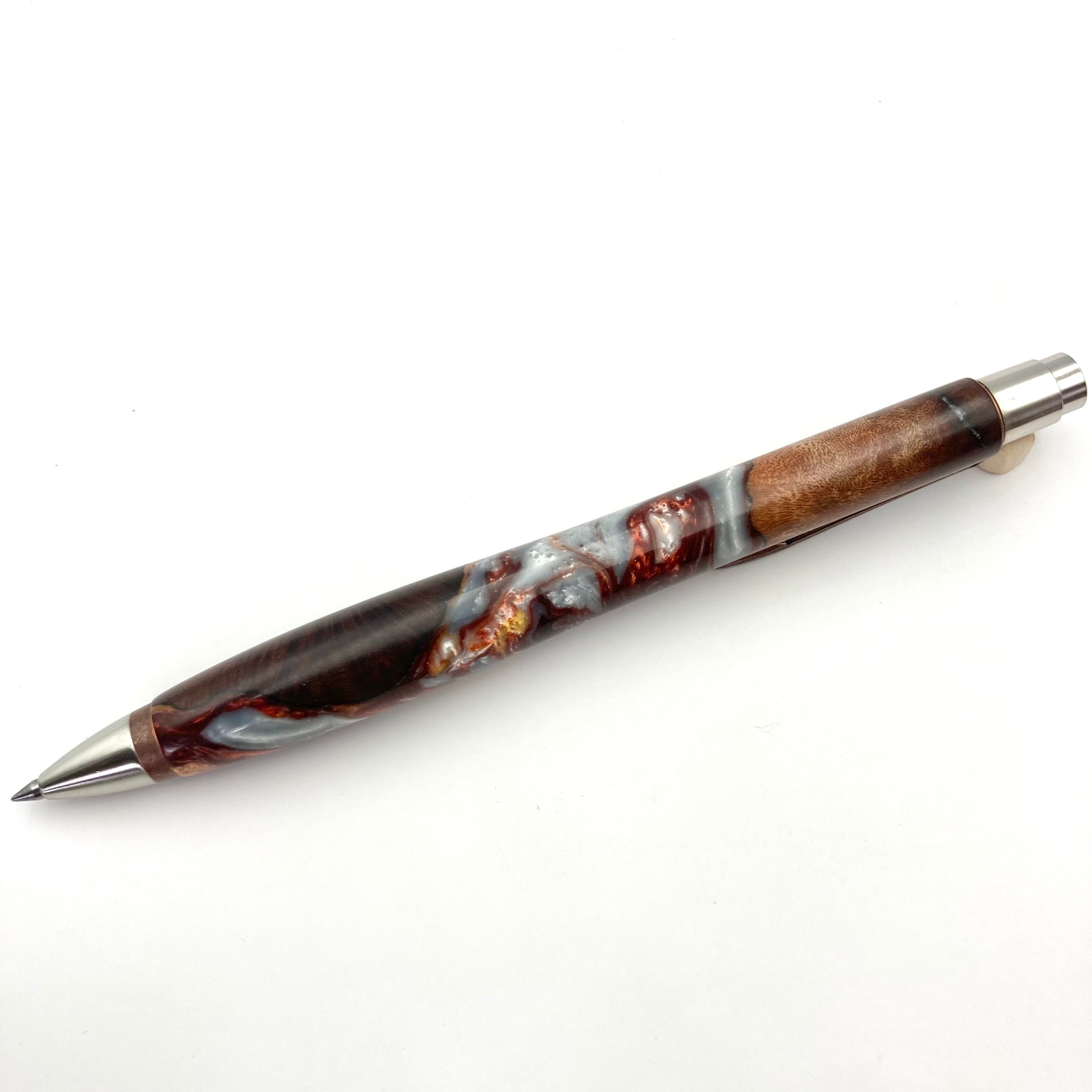 ハーモニックウッド ブラウン-3025】ボールペン | ウッドペンクラフト