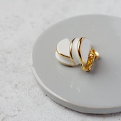 ぷぬ 金彩 ピアス/イヤリング