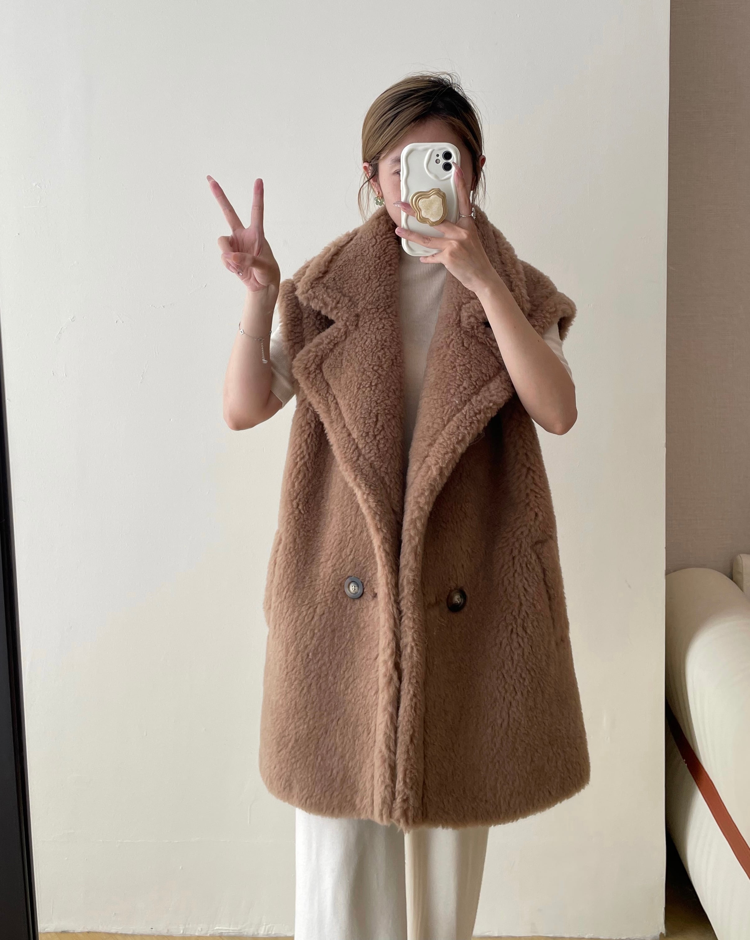 ベアミディアム丈ベスト