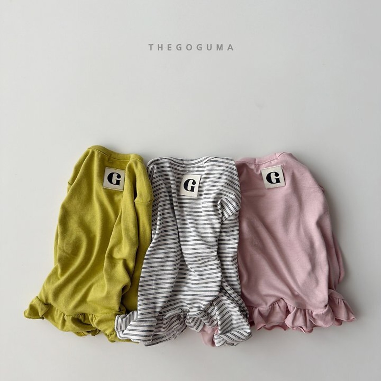 【取寄】THE GOGUMA  フリルビスチェ ｜秋服｜韓国子供服｜ 26/AT