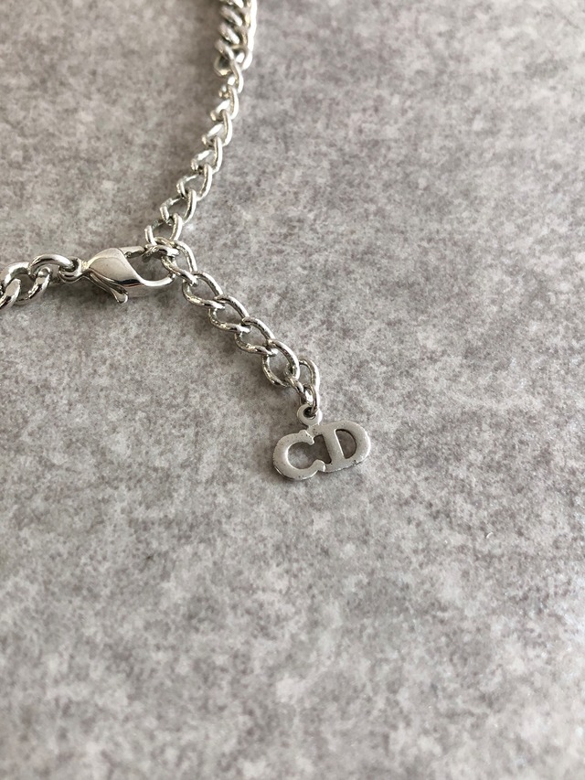 Christian Dior クリスチャン ディオール ブレスレット シルバー ロゴ vintage ヴィンテージ オールド 6fdsgx