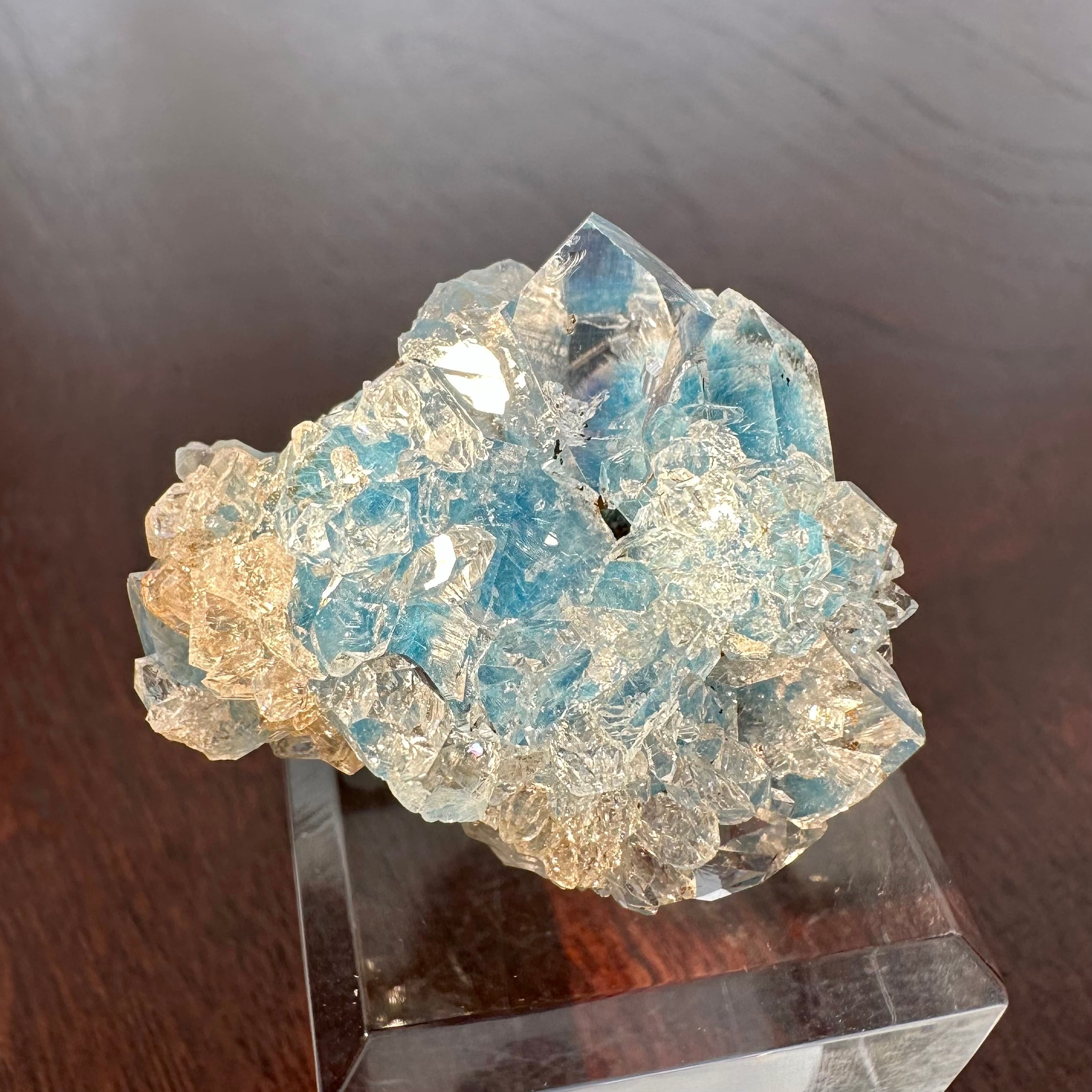 シャッタカイト / クォーツ【Shattuckite in Quartz】ナミビア産