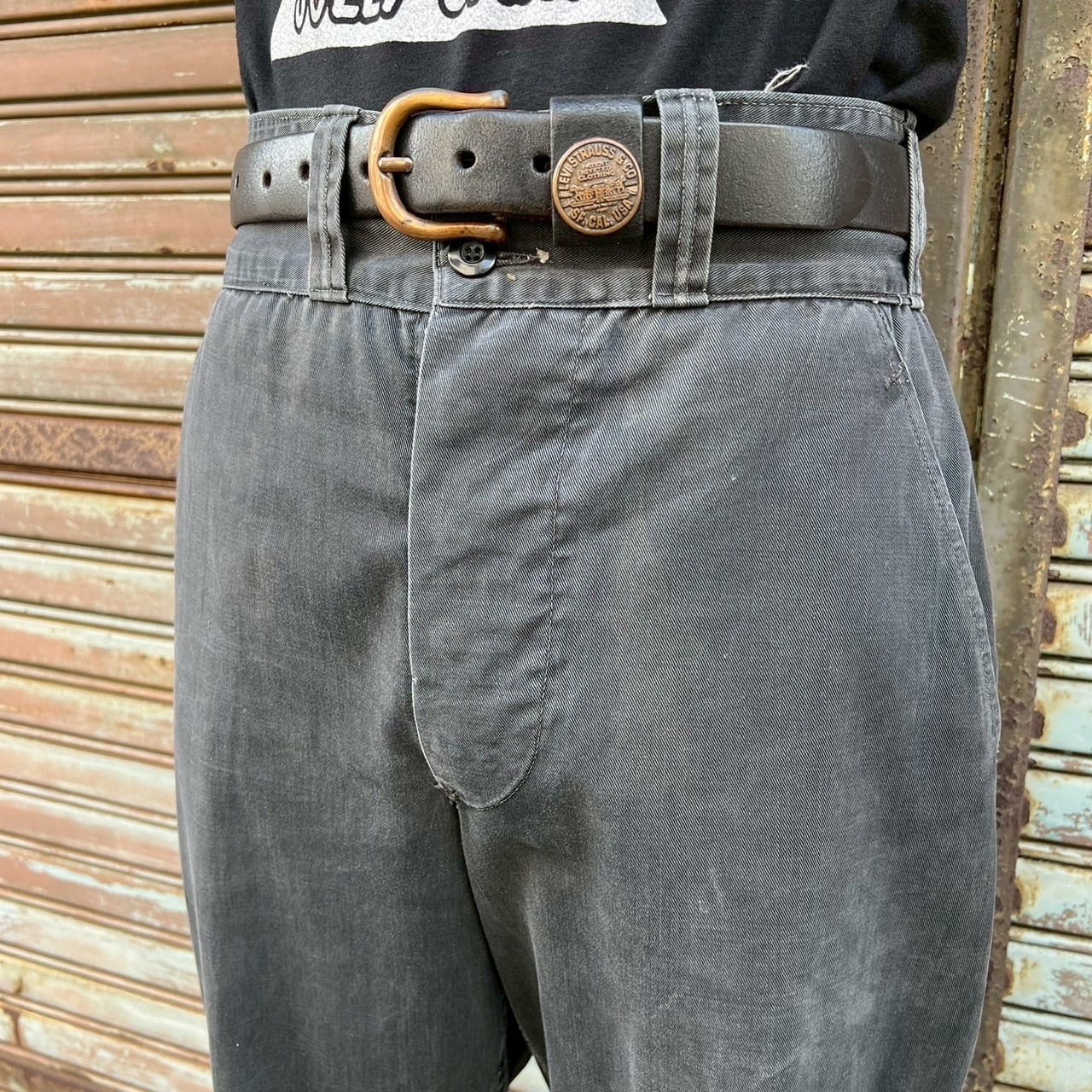 50s カナダ軍 実物 ワークパンツ ミリタリー カーゴパンツ N2 W76cm S