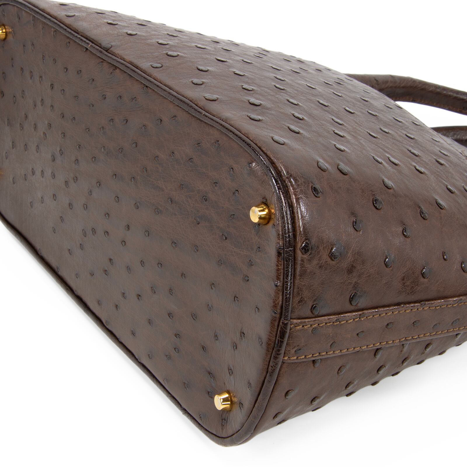 【MORABITO】ディナ　2wayバッグ　ハンドバッグ　オーストリッチ本 本物 送料無料 モラビト 2WAYショルダー ハンドバッグ