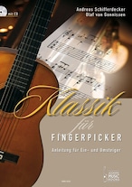 AMB3026 Klassik für Fingerpicker / Andreas Schifferdecker (TAB譜CD付）