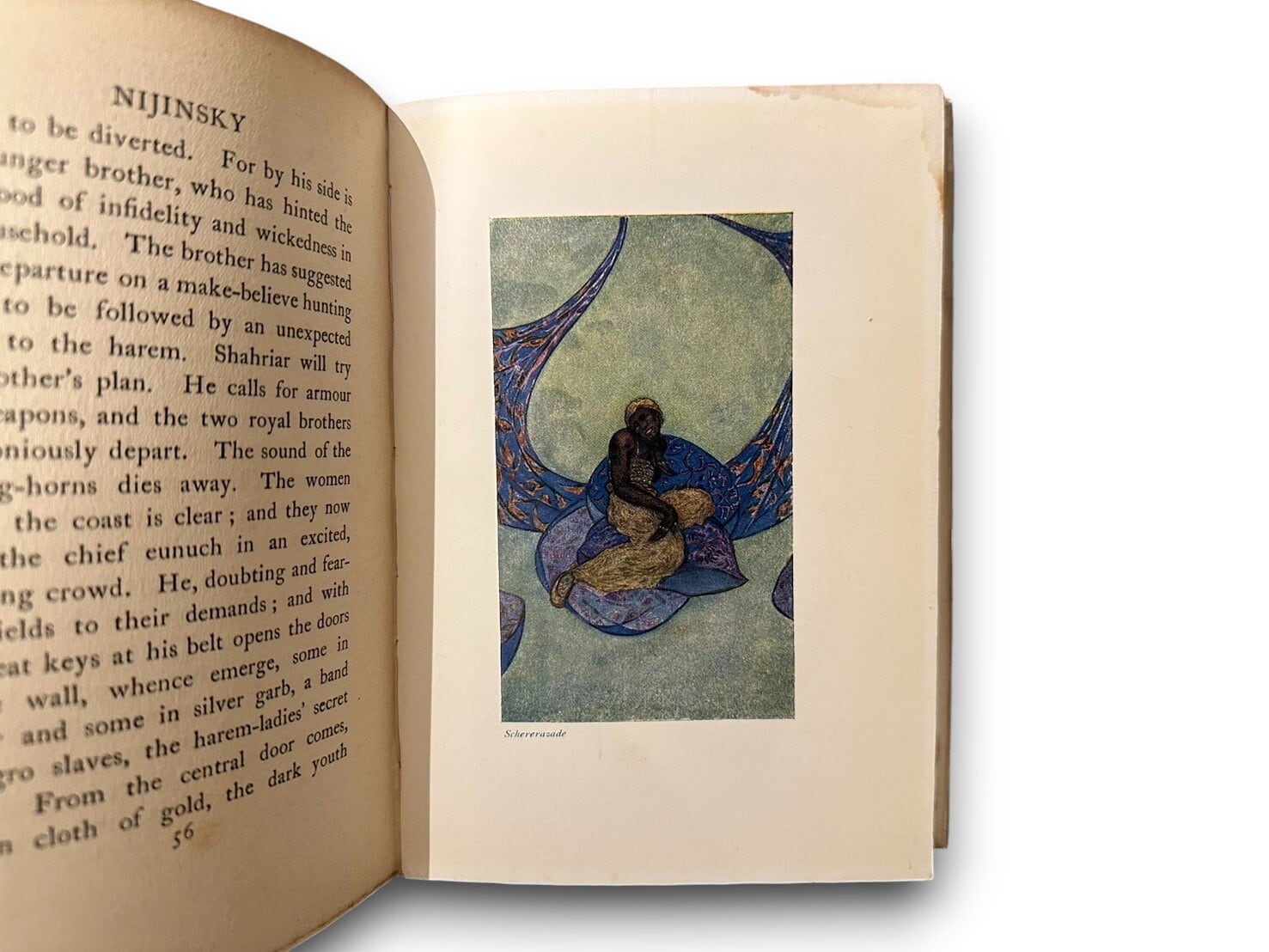 ST045】【FIRST EDITION】The Art Of Nijinsky: With Ten