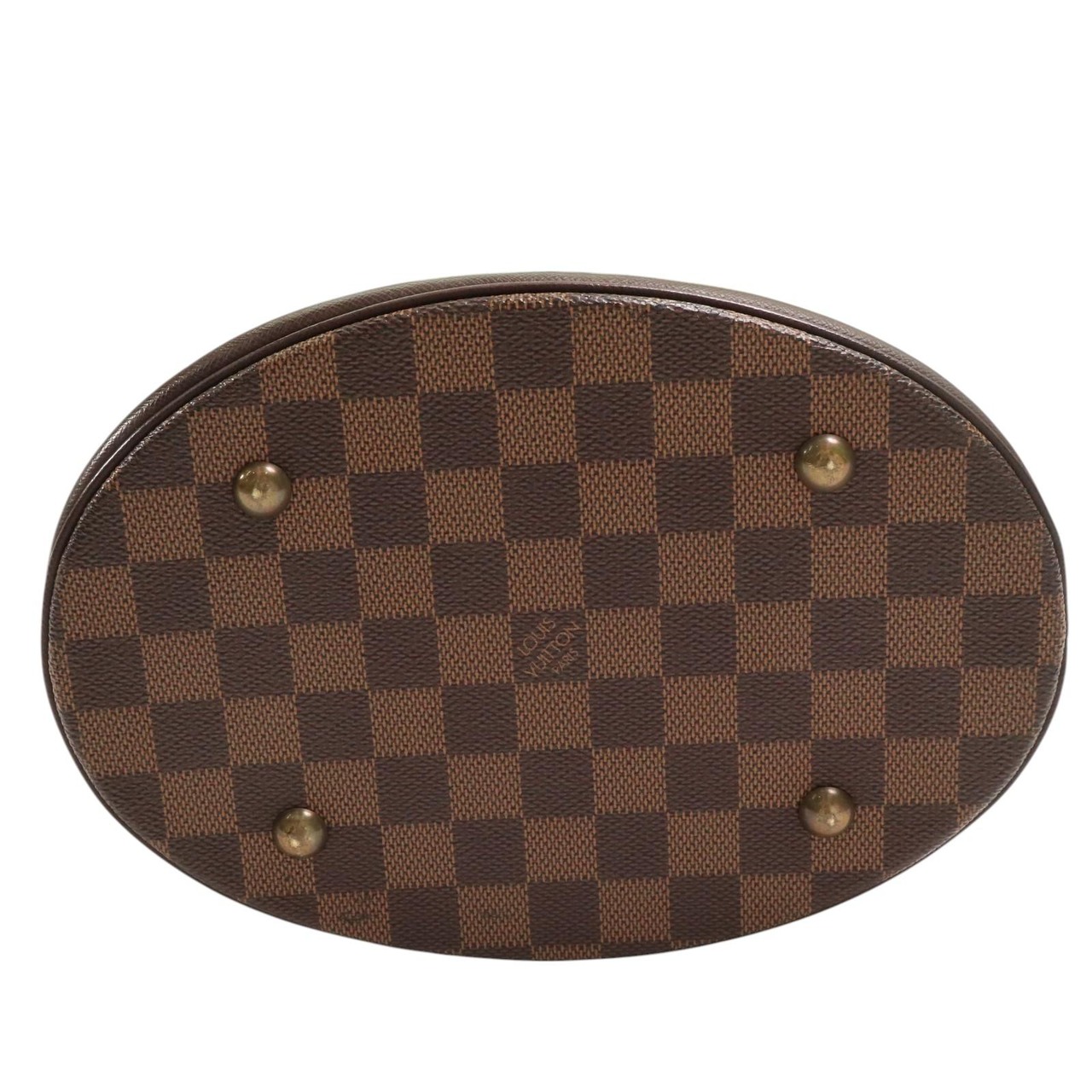 LOUIS VUITTON ルイヴィトン  M42240　ダミエ　マレ レザー ハンドバッグ ブラウン A-7416