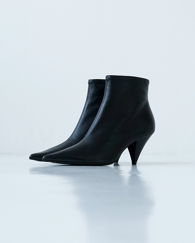 Leather heel boots〈CÉLINE by phoebe philo〉