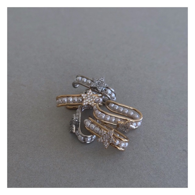 Pearl Star Earcuff