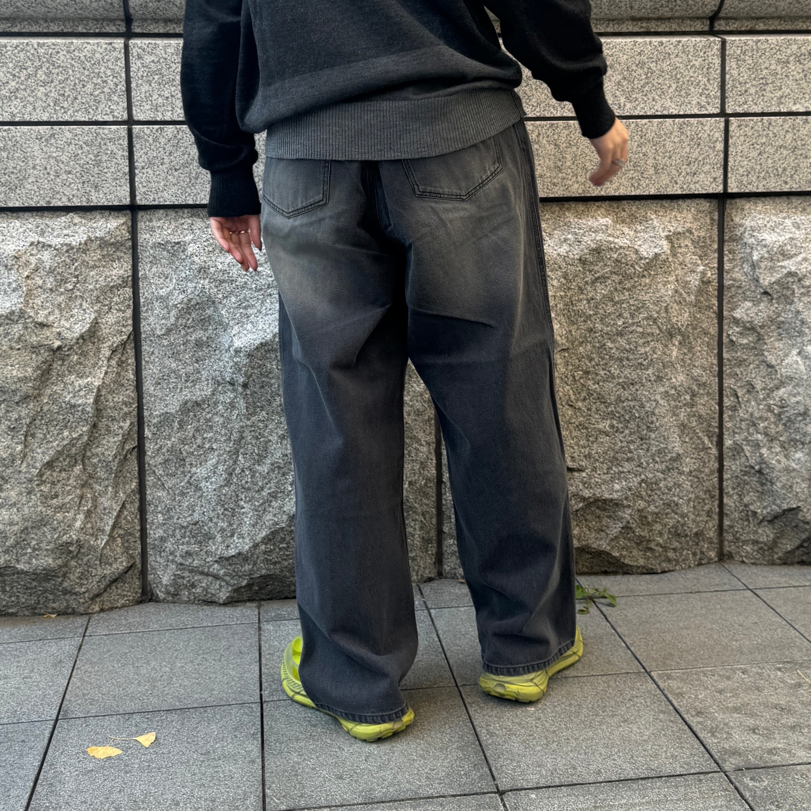 ASTRAET COタックデニムワイドパンツ タックワイドデニムパンツ 3-243005 | anfilm