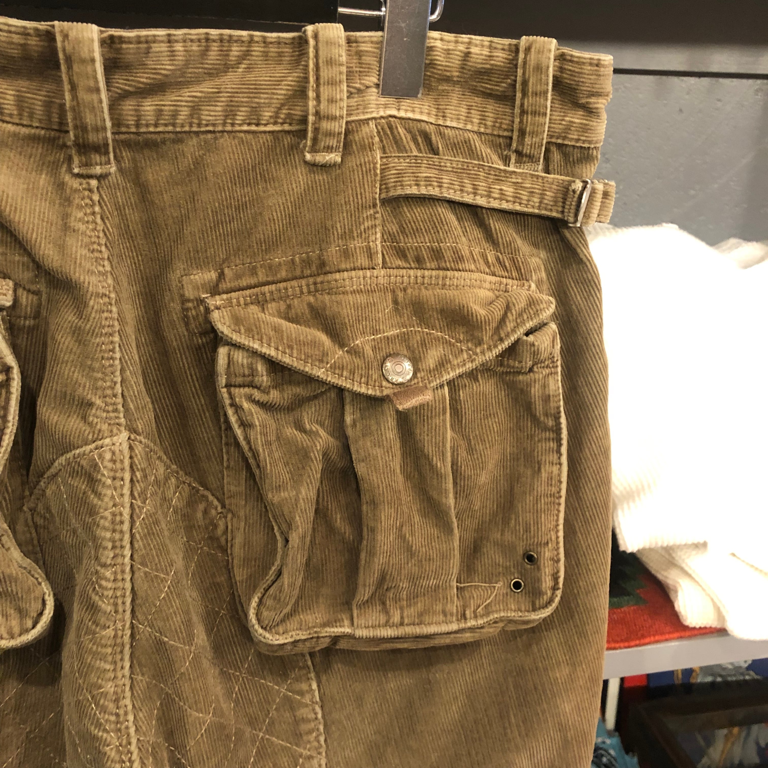 90s Polo by Ralph Lauren Corduroy Utility Cargo Pants | VOSTOK