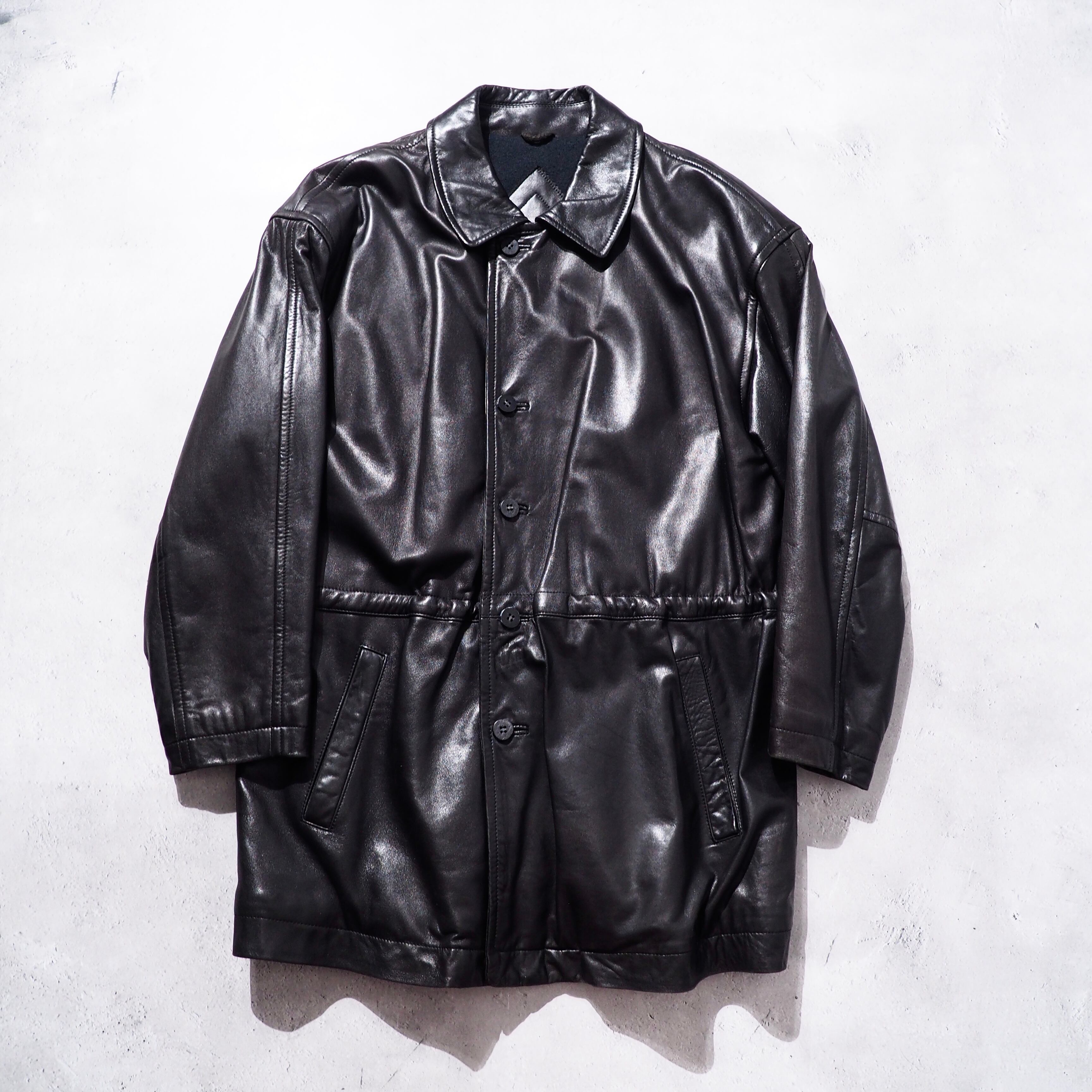 1990's leather drizzler jacket #G726 | Pay ID