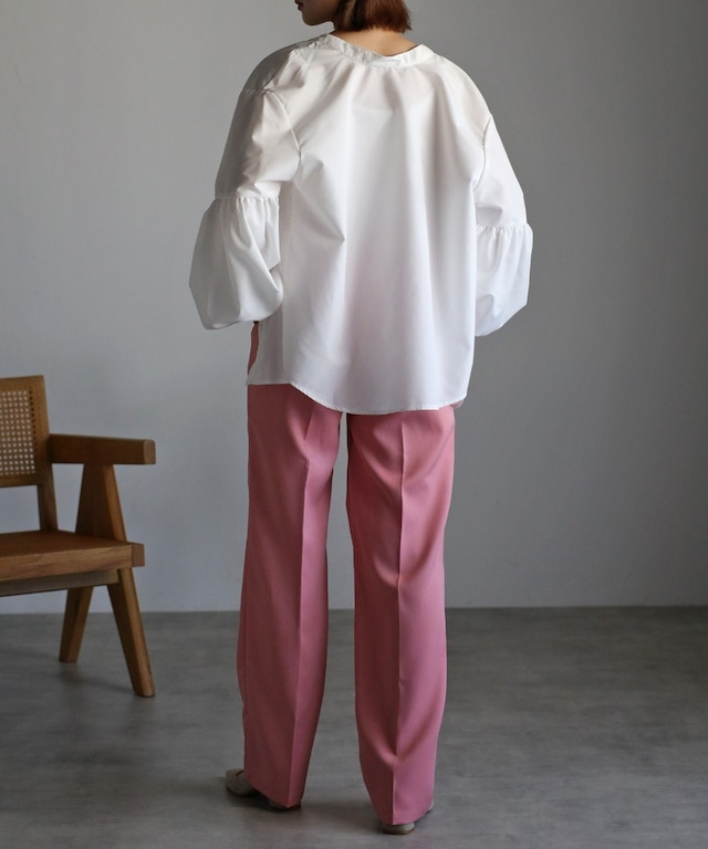 前後2WAYパフギャザーブラウス