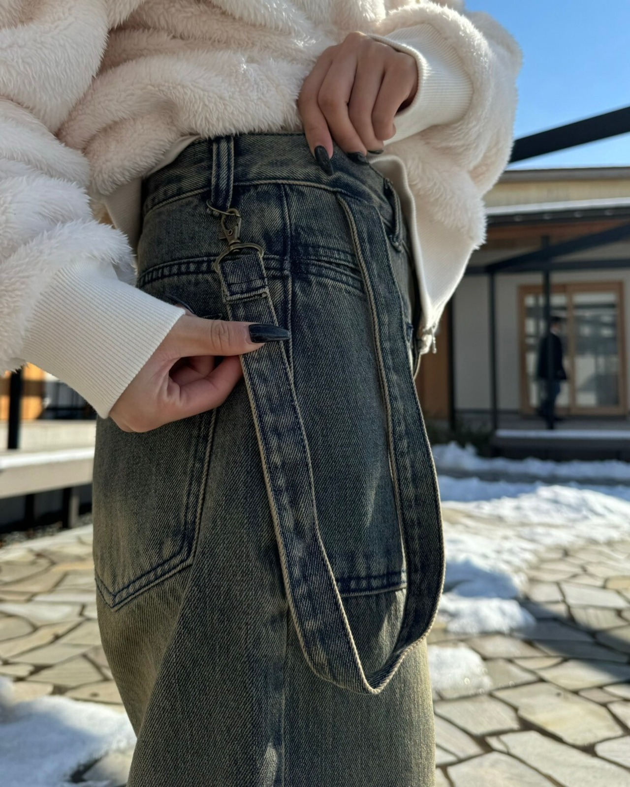 【X-girl】 WORK DENIM PANTS【エックスガール】