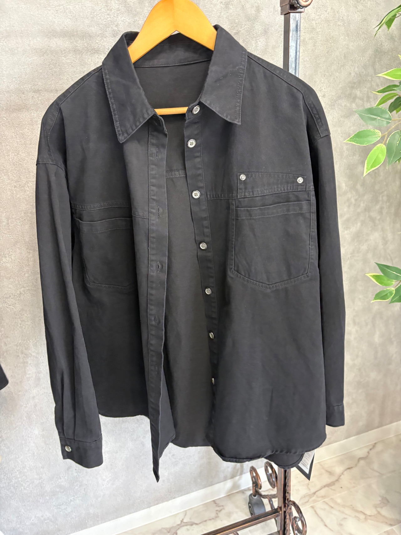 【select】ミリタリーバックテキストシャツ　17991